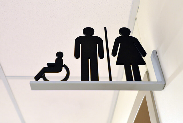トイレ サインプレート
