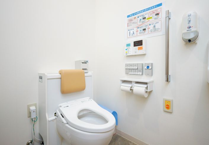 尿の勢いを測るトイレ